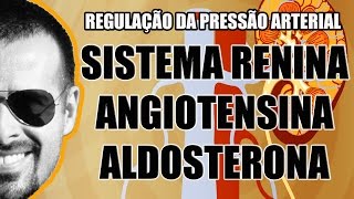 Sistema ReninaAngiotensinaAldosterona Regulação da pressão arterial  Anatomia  VideoAula 032 [upl. by Keener401]