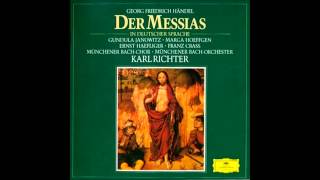 GF Handel MESSIAH Karl Richter [upl. by Ahsinnek]