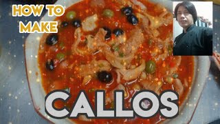 How to make CALLOS  Spanish Recipe [upl. by Nordna]