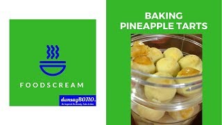 Baking Pineapple Tarts Home Baked Tarts Singapore FoodMalaysia Food [upl. by Urata]