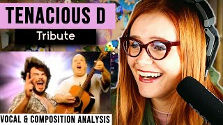 Vocal Coach 1ST TIME Reaction to TENACIOUS D  “Tribute” Analysis [upl. by Meelas]