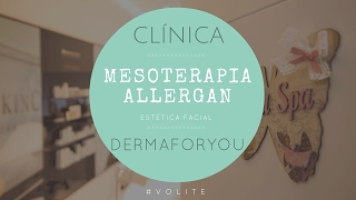 Volite Nueva Mesoterapia Facial de Allergan de larga duración [upl. by Nomannic]