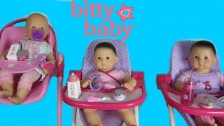 Bitty Baby Doll Feeding Video Name Reveal amp Shout Outs [upl. by Belvia922]