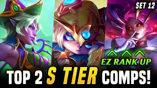 Top 2 Trending Comps to Rank Climb in Patch 1415  TFT Set 12 [upl. by Hatti]