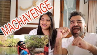 Machayenge reaction  emiway bantai COUPLE REACTS  BEST REACTION [upl. by Rammaj]