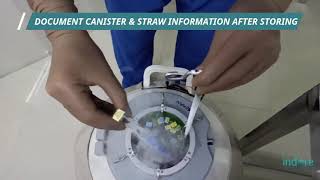 Embryo Freezing – VITRIFICATION Step by Step How are Embryo’s frozen and Stored in the IVF Lab [upl. by Uella]