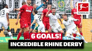 Spectacular Rhine Derby With 6 Goals [upl. by Rhody]