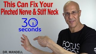 Fix PInched Nerve amp Stiff Neck Extending Your Wrist  Dr Alan Mandell DC [upl. by Lered66]