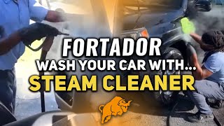 With FORTADOR steam cleaners youll easily achieve professionalgrade quality washing results 👌🤩 [upl. by Nnasus]