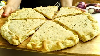 FOCACCIA ISTANTANEA ALLE CIPOLLE 🧅 velocissima facile economica 🧅 ONIONS FOCACCIA [upl. by Narok142]