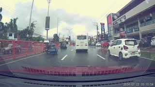 Driving to The Outlets Lipa Batangas [upl. by Dewain]