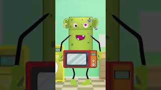 Nevera zombie y boom boom  D Billions Canciones Infantiles shorts db [upl. by Nowad312]