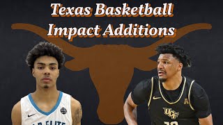 UT adds CG Chris Johnson and SG Ithiel Horton  Projecting 202324 rotation [upl. by Ariam909]