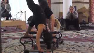 Pilates on Tour Germany  Elizabeth Larkam  Pilates Exercise  Übungen [upl. by Allebram]