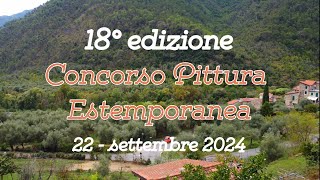 18° CONCORSO DI PITTURA ESTEMPORANEA 22092024 [upl. by Yrdua385]