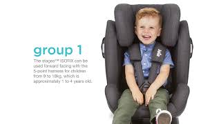 Joie Stages™ ISOFIX Installation Video [upl. by Assila]