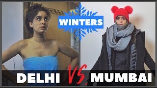 Mumbai VS Delhi in Winters ❄️ Rickshawali [upl. by Joela]