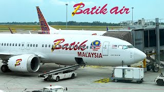 Batik Air Malaysia B737 MAX 8  Phuket  Kuala Lumpur  Trip Report [upl. by Memberg]