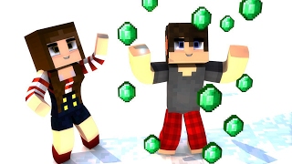 Minecraft PRA QUE TANTA ESMERALDA ft Márcio  Murder [upl. by Anisamoht]