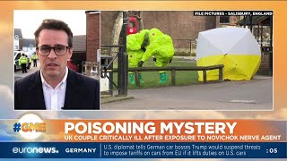 Poisoning Mystery UK couple critically ill after exposure to novichok nerve agent in Amesbury UK [upl. by Ttimme]