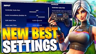 New BEST Controller Settings in Fortnite Chapter 5 PS4PS5XboxPC [upl. by Anny]