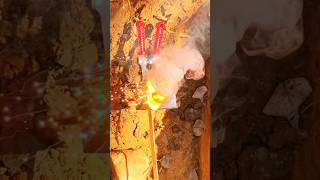 Thermoweld cable to rod  Cadweld or exothermic welding in grounding shorts [upl. by Streeter]