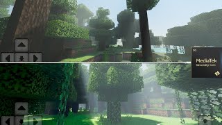 Poggys Luminous Dreams RTX Shader  Deferred Pack  Minecraft PE [upl. by Rotce]