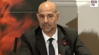 Stanley Tucci Interview  Caesar Flickerman  Hunger Games Catching Fire Premiere [upl. by Ael325]