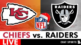 Chiefs vs Raiders Live Stream Scoreboard Free PlayByPlay Highlights Boxscore  NFL Week 16 [upl. by Ariajay]