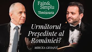 DE CE RISCĂ ROMÂNIA SĂ DISPARĂ CA NAȚIUNE MIRCEA GEOANĂ  Fain amp Simplu Podcast 172 [upl. by Madaih597]