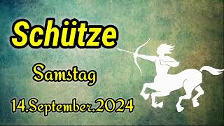 horoskop Schütze Samstag 14 September 2024 [upl. by Behlau]