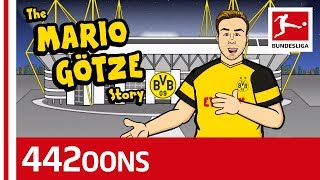 The Story of Mario Götze  Powered By 442oons [upl. by Atokad]