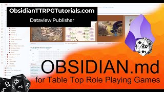 Obsidian  Dataview Publish Plugin [upl. by Eeryt]