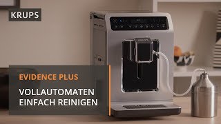 Wie reinigt man die Krups Evidence Kaffeemaschine am besten  Krups [upl. by Kassey]