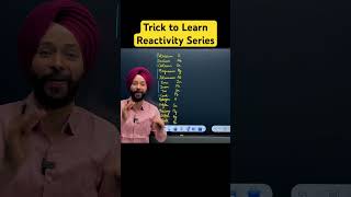 Trick to learn Chemical Reactivity Series of Metals  Gagan Sir  Chemistry Class 10 CBSE [upl. by Kumar434]