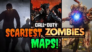 TOP 5 SCARY COD ZOMBIES MAPS OF ALL TIME [upl. by Nylaehs]