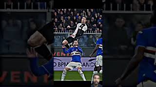 quotRonaldos Incredible Header The Art of the High Jump in Footballquot [upl. by Akerue430]