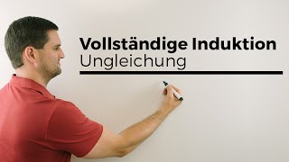 Vollständige Induktion Ungleichung  Fakultät Beweise in der Mathematik  Mathe by Daniel Jung [upl. by Odnumyer]