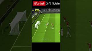 What A strikeEfootball24mobileshorts pesefootball24 [upl. by Lockhart86]