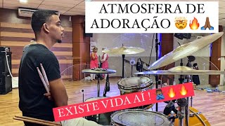 TOCAMOS SEM ENSAIO E DEU BOM‼️😱🔥🤯 Existe Vida Aí DrumCam  Gabriel Teixeira [upl. by Irrok349]