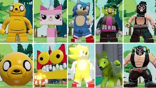 All Character Transformations in LEGO Dimensions [upl. by Akirahs269]