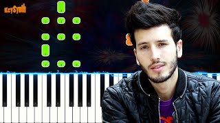 Pareja del Año  Sebastian Yatra Myke Towers  Piano Tutorial  KeySynth [upl. by Breen657]