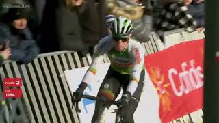 Cyclocross  Exact Cross  Zonnebeke  Kasteelcross  Women Elite  20 Jan 2024  Round 4 [upl. by Kcirtemed474]