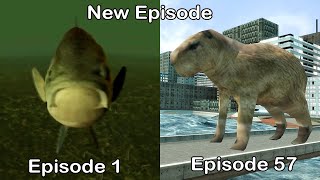 The Fish 1  57 ALL Episodes Giant Capybara Episode 57 [upl. by Niroht]