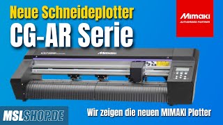 MIMAKIs neueste Schneideplotter  Die CGAR Serie [upl. by Ameline]