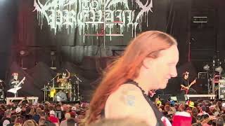 Slaughter To Prevail “Bonebreaker” Hollywood Casino Amphitheatre 81024 [upl. by Llechtim]