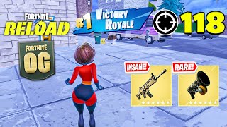 OG Fortnite Reload  High Kill Gameplays  PC [upl. by Byrn82]