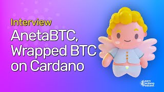 Interview AnetaBTC bringing Trustless Wrapped BTC to Cardano [upl. by Keon]