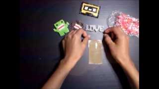 Como usar hamma beads sin plantilla [upl. by Ecnerrot]