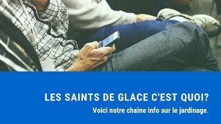 Les saints de glace cest quoi [upl. by Henson]